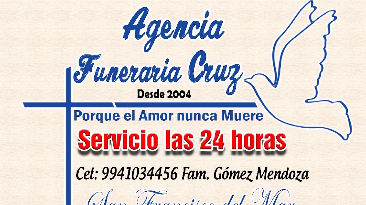 Agencia funeraria "CRUZ"