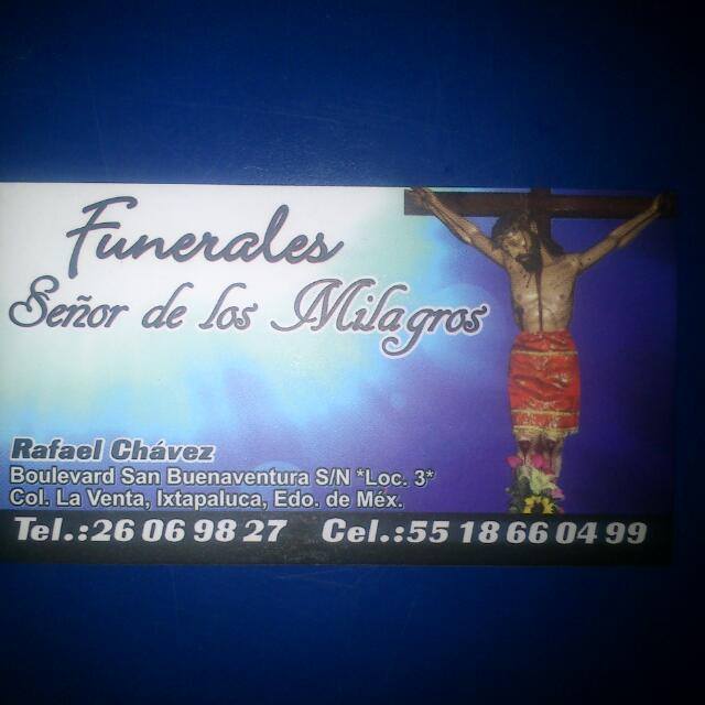 Funerales Señor de los Milagros